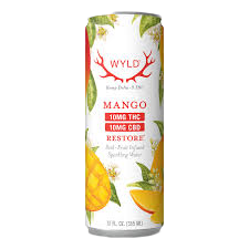 Wyld Real Fruit Infused Sparkling Water / Mango